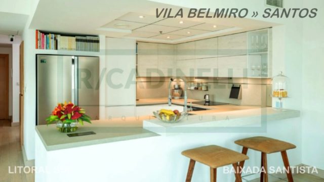 Arquitetura Residencial ✓ Design de Interiores Arquitetônicos ✓ Reforma de Apartamentos ✓ Projeto de Arquitetura Vila Belmiro (Santos SP, Litoral Sul)