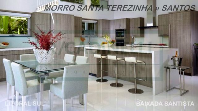 Arquitetura Residencial ✓ Design de Interiores Arquitetônicos ✓ Reforma de Apartamento ✓ Projeto de Arquitetura Morro Santa Terezinha (Santos SP, Litoral Sul)