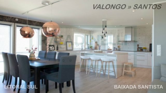 Arquitetura Residencial ✓ Design de Interiores Arquitetônicos ✓ Reforma de Apartamento ✓ Projeto de Arquitetura Valongo (Santos SP, Litoral Sul)