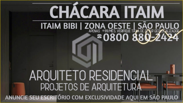 Arquiteto Residencial Chácara Itaim ® Design de Interiores