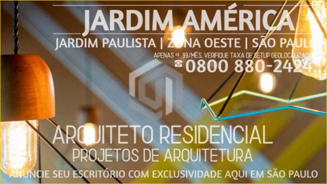 Arquiteto Residencial Jardim América ® Design de Interiores