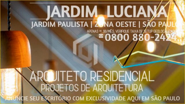 Arquiteto Residencial Jardim Luciana ® Design de Interiores