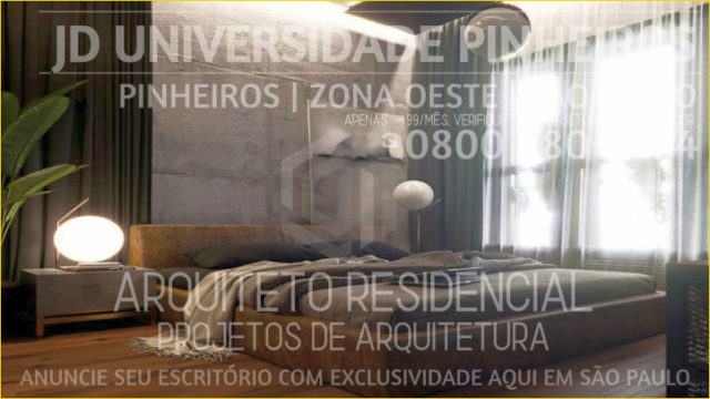 Arquiteto Residencial Jardim Universidade Pinheiros Design