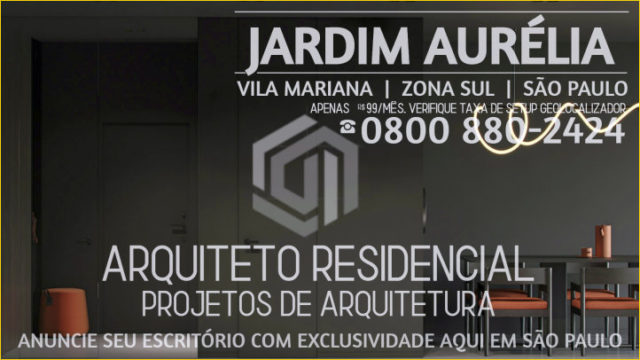 Arquiteto Residencial Jardim Aurélia, Design de Interiores