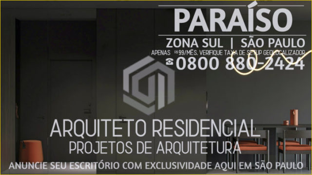 Arquiteto Residencial Paraíso Design de Interiores Reforma