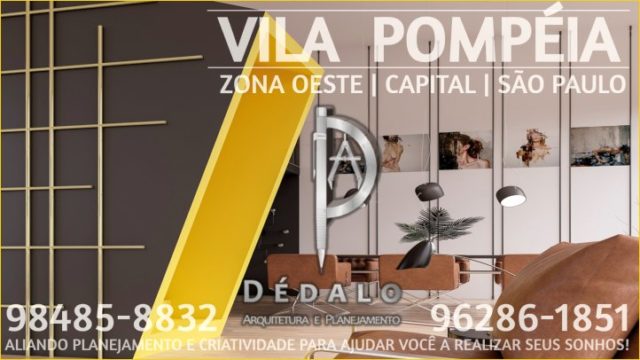 Arquiteto Residencial Vila Pompéia ® Design de Interiores