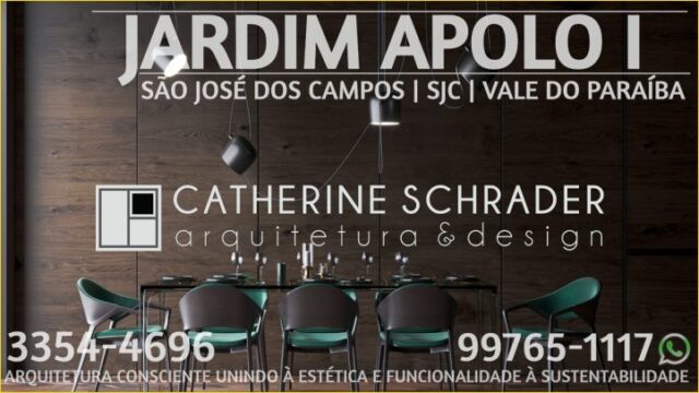 Arquiteto Residencial Jardim Apolo I SJC ® SCHRADER