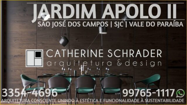 Arquiteto Residencial Jardim Apolo II SJC ® SCHRADER