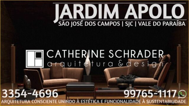 Arquiteto Residencial Jardim Apolo SJC ® SCHRADER