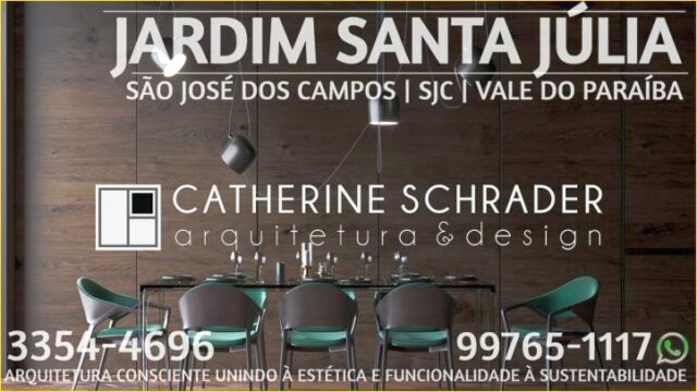 Arquiteto Residencial Jardim Santa Júlia ® Escritório SJC