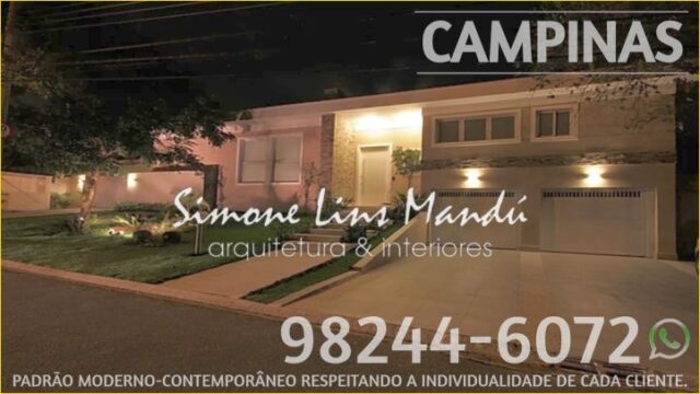 Arquiteto Residencial Campinas SimoneLins Arq & Engenharia