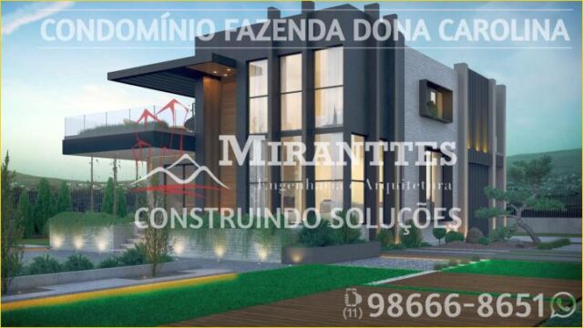 Arquiteto Residencial Fazenda Dona Carolina Miranttes ® Eng